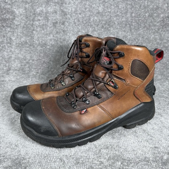 Red Wing Men's 8.5 D CRV 6-Inch Waterproof Safety‎ Toe Work Boot 2436 - Picture 1 of 11